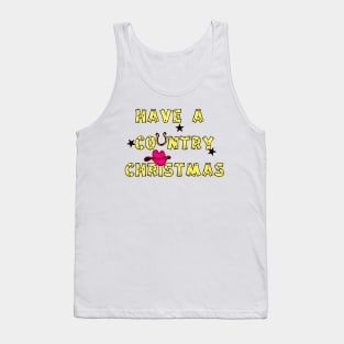 Have A Country Christmas_Pink Tank Top